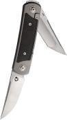 YKEMWCF Couteau Yan Knives EMW Carbon Fiber/Titane 2 Lames Acier M390 - Livraison Gratuite