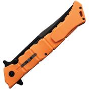 CS20NQXORBK Couteau Cold Steel Large Luzon Orange Lame Acier 8Cr13MoV - Livraison Gratuite