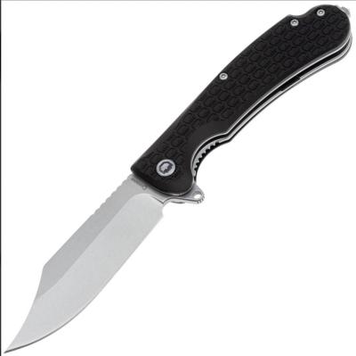 DGRPWFBKSW Couteau Daggerr Powie Black Lame Bowie Acier 8Cr14MoV - Livraison Gratuite