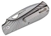 KI3507 Couteau Kizer Zipslip Folder Gray Titane Lame Acier CPM-S35VN Slipjoint - Livraison Gratuite