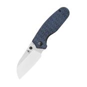 KIV3593SC1 Couteau Kizer Towser S Blue Lame Acier 154CM IKBS - Livraison Gratuite