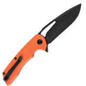 KT1001B4 Couteau Kansept Kryo Orange Lame Acier D2 Black IKBS - Livraison Gratuite