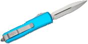 MCT2325TQ Couteau Microtech 232-5TQ UTX-85 AUTO OTF Double Tranchant Manche Turquoise Made USA - Livraison Gratuite