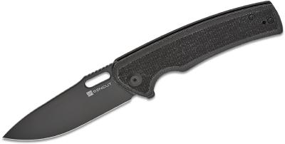 S200653 Couteau Sencut Vesperon Black Lame Acier 9Cr18MoV Black IKBS - Livraison Gratuite
