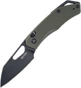 SRM261MGP Couteau SRM CUB 261M Green Lame Wharncliffe Acier 154CM - Livraison Gratuite