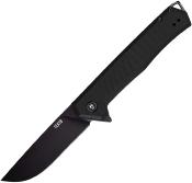 TKTF1GBKBK1 Couteau Tekto Knives F1 Alpha Black Lame Acier D2 Made USA - Livraison Gratuite