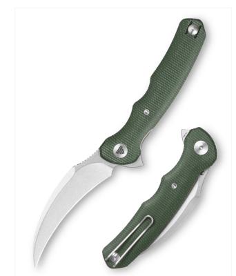 TVTY19GM14 Couteau Lacerta TRIVISA Karambit Lame Acier 14C28N IKBS - Livraison Gratuite