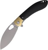 VOSNSK002 Couteau Vosteed Nightshade Shilin Black Micarta Lame Acier Elmax IKBS - Livraison Gratuite