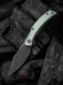 WE19022F4 Couteau We Knife Snick Jade G10/Titane Lame Acier CPM 20CV IKBS - Livraison Gratuite 