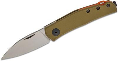 ZT0235OLG10 Couteau Zero Tolerance Olive Lame Acier CPM-20CV Slipjoint Made USA - Livraison Gratuite