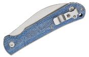 BC484MB Couteau Bear & Son 484MB Blue Lame Wharncliffe Acier D2 Slipjoint USA - Livraison Gratuite