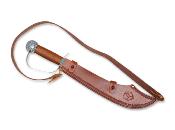 CTK1030155HC Sabre Condor Buccaneer Pirate Sword Lame Acier Carbone 1075 Etui Cuir Made El Salvador - Livraison Gratuite