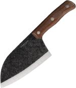 CTK500962HC Couteau Condor Serbian Kuvar Cleaver Lame Acier Carbone 1075 Etui Cuir Salvador - Livraison Gratuite