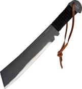 GH5007 Couteau Rambo Hibben IV Machete Acier 1090 Carbone Etui Cuir - Livraison Gratuite