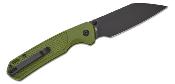 J1945BGN Couteau CJRB Pyrite Light OD Green Lame Acier AR-RPM9 Black IKBS - Livraison Gratuite