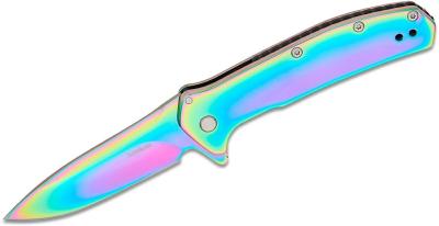 KS2044RBW Couteau Kershaw Outcome A/O Lame Acier 8Cr13MoV Manche Acier Inoxydable - Livraison Gratuite