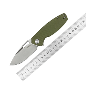 KUB322B Kubey Tityus Green G10 Handle Bead Blasted D2 Blade IKBS Linerlock Clip - Livraison Gratuite