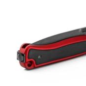 LSTSK01ARD Couteau LionSteel Skinny Red/Black Lame Acier CPM-Magnacut Black IKBS Italy - Livraison Gratuite