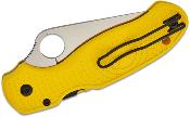 SC223PYL Couteau Spyderco Para 3 Salt Yellow Lame Acier CPM MagnaCut Made USA - Livraison Gratuite