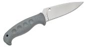 SCFB05PGY Couteau Spyderco Temperance Gray Lame Acier CPM-CruWear Etui Boltaron Japan - Livraison Gratuite