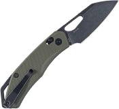 SRM261MGP Couteau SRM CUB 261M Green Lame Wharncliffe Acier 154CM - Livraison Gratuite