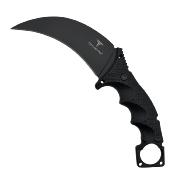 TKF307 Couteau Karambit Takumitak Midnight Lame Acier 3Cr13 Etui FRN - Livraison Gratuite