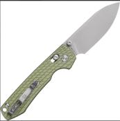 VOSA0514 Couteau Vosteed Raccoon Green Lame Acier Nitro-V IKBS - Livraison Gratuite