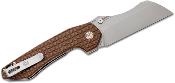 VOSGTVWMZ2 Couteau Vosteed Gator Brown Lame Acier 14C28N Wharncliffe IKBS - Livraison Gratuite