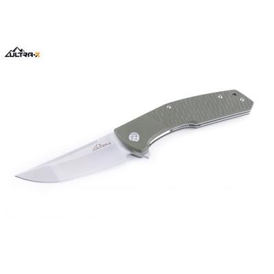 Couteau Ultra-X Rhino Olive G-10 Lame Acier 9Cr18Mov UXHK219A - Livraison Gratuite