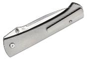 ATZ1856GGY Couteau ArtisanCutlery Andromeda Gray Manche Titane Lame Acier CPM-S35VN IKBS - Livraison Gratuite