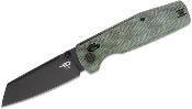 BTKG56B2 Couteau Bestech Slasher Green Lame Acier D2 Blackwash IKBS - Livraison Gratuite