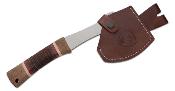 CTK285341HC Hache Condor Country Backroads Axe Lame Acier Carbone 1075 Etui Cuir Salvador - Livraison Gratuite