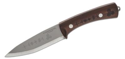 CTK397445HC Couteau Condor Druid Scandi Lame Acier Carbone 1095 Etui Cuir Made Salvador - Livraison Gratuite