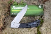 R15668 Couteau Remington EDC Lame Black/Satin D2 Linerlock - Livraison Gratuite