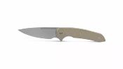 FF005T Couteau Ferrum Forge Stinger Tan Lame Acier Nitro-V - Livraison Gratuite