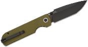 J1937BGN Couteau CJRB Cutlery Nova Green Lame Tanto Acier AR-RPM9 BLK IKBS - Livraison Gratuite