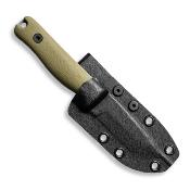 REKF3D11ODBK Couteau Reiff Knives F3 Daily Carry OD Green Lame Acier CPM 3V SW Etui Kydex Made USA - Livraison Gratuite