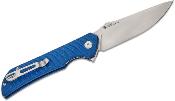 RKEP123ME Couteau RUIKE P123-ME Manche Micarta Blue Lame Acier 14C28N - Livraison Gratuite