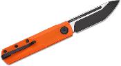 RS7801OB Couteau Real Steel G-Tanto Orange Lame Acier Nitro-V Clip - Livraison Gratuite