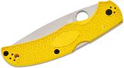 SC244SYL Couteau Spyderco Native Chief Salt Yellow CPM-MagnaCut Serrated USA - Livraison Gratuite