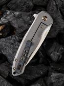 WE2001H Couteau We Knife Co Ltd Kitefin Gray Lame S35VN Manche Titane - Livraison Gratuite