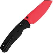 BTKMK06F Couteau BESTECHMAN CICADA'S WING Black Lame Acier 10Cr15MoV Red B-Lock - Livraison Gratuite