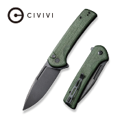 CIVC210062 Couteau CIVIVI Conspirator Green Lame Acier Nitro-V IKBS - Livraison Gratuite 