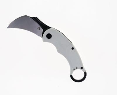 CMBC01W Couteau Karambit CMB Made Knives Falcon White Lame Acier AUS-10 IKBS - Livraison Gratuite