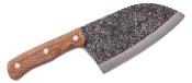 CTK500962HC Couteau Condor Serbian Kuvar Cleaver Lame Acier Carbone 1075 Etui Cuir Salvador - Livraison Gratuite