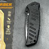 G4099 Couteau Tactical Gerber Swagger Lame Acier 7Cr17MoV Serrat - Livraison Gratuite