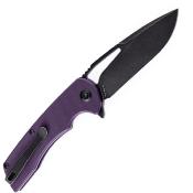 KT1001B3 Couteau Kansept Kryo Purple Lame Acier D2 Black IKBS - Livraison Gratuite