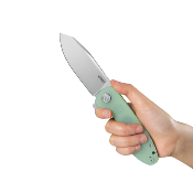 KUB358C Couteau Kubey Master Chief Outdoor Jade Blade AUS-10 IKBS - Livraison Gratuite