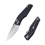 RS7142BS Couteau EDC Spectrum Black G10 Lame Acier Nitro V IKBS - Livraison Gratuite