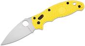 SC101PYL2 Couteau Spyderco Manix 2 Salt Yellow Lame Acier CPM-MagnaCut Ball Bearing Lock Made USA - Livraison Gratuite